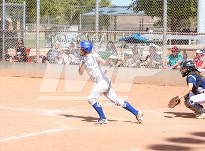 Thumbnail 3 in Casteel vs. Paradise Honors (Chandler Prep Softball Classic) photogallery.