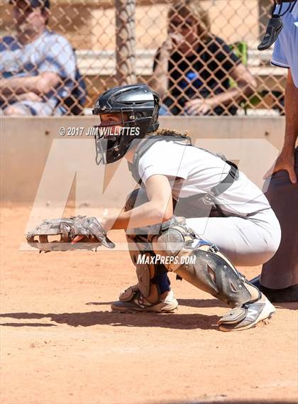 Thumbnail 1 in Casteel vs. Paradise Honors (Chandler Prep Softball Classic) photogallery.