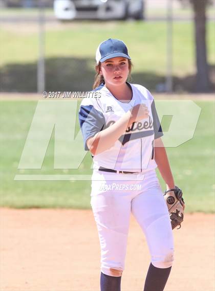 Thumbnail 2 in Casteel vs. Paradise Honors (Chandler Prep Softball Classic) photogallery.