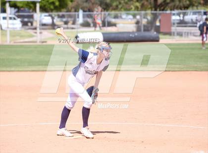 Thumbnail 3 in Casteel vs. Paradise Honors (Chandler Prep Softball Classic) photogallery.