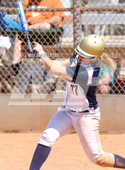 Thumbnail 2 in Casteel vs. Paradise Honors (Chandler Prep Softball Classic) photogallery.