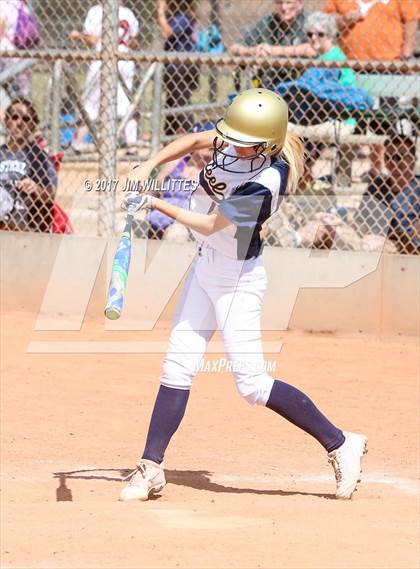 Thumbnail 1 in Casteel vs. Paradise Honors (Chandler Prep Softball Classic) photogallery.