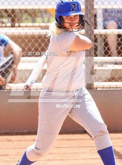 Thumbnail 1 in Casteel vs. Paradise Honors (Chandler Prep Softball Classic) photogallery.