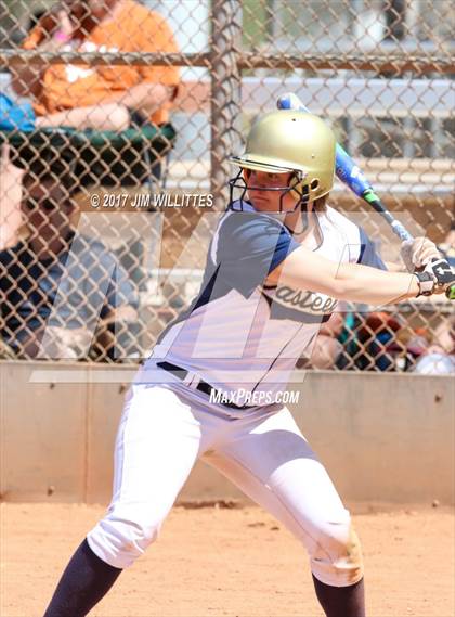 Thumbnail 2 in Casteel vs. Paradise Honors (Chandler Prep Softball Classic) photogallery.