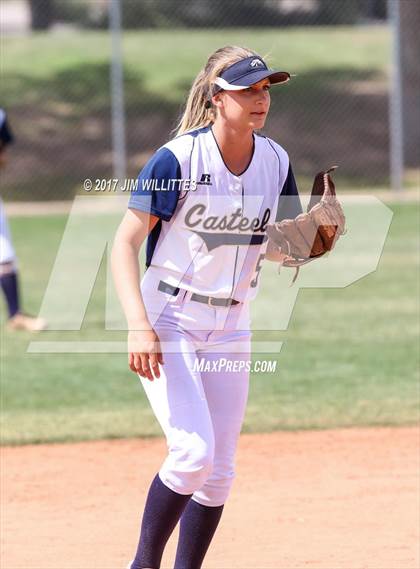 Thumbnail 1 in Casteel vs. Paradise Honors (Chandler Prep Softball Classic) photogallery.