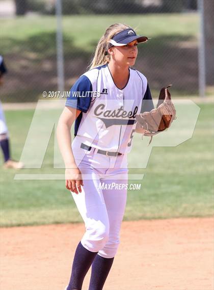 Thumbnail 1 in Casteel vs. Paradise Honors (Chandler Prep Softball Classic) photogallery.