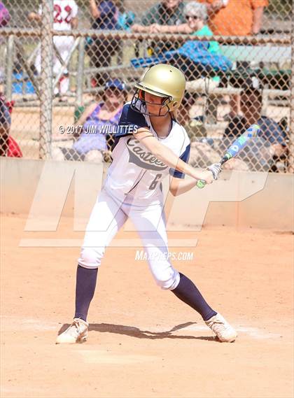 Thumbnail 3 in Casteel vs. Paradise Honors (Chandler Prep Softball Classic) photogallery.