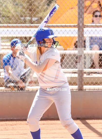 Thumbnail 1 in Casteel vs. Paradise Honors (Chandler Prep Softball Classic) photogallery.