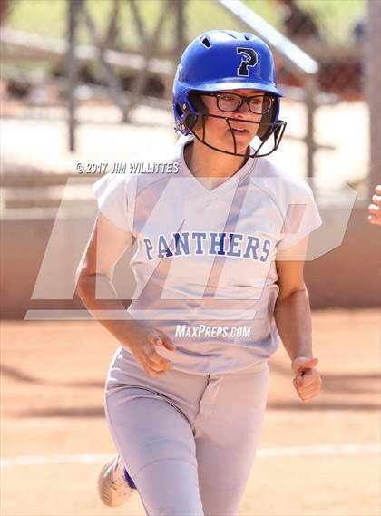 Thumbnail 2 in Casteel vs. Paradise Honors (Chandler Prep Softball Classic) photogallery.