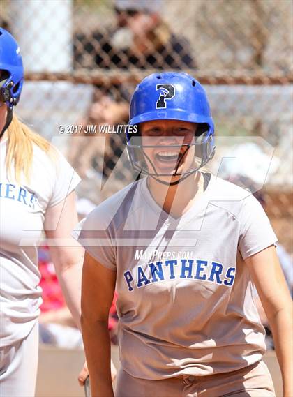 Thumbnail 2 in Casteel vs. Paradise Honors (Chandler Prep Softball Classic) photogallery.