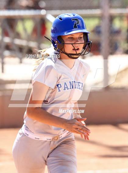 Thumbnail 2 in Casteel vs. Paradise Honors (Chandler Prep Softball Classic) photogallery.