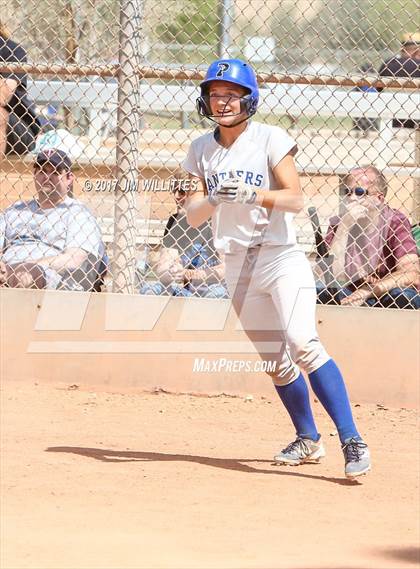 Thumbnail 1 in Casteel vs. Paradise Honors (Chandler Prep Softball Classic) photogallery.