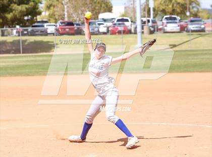 Thumbnail 3 in Casteel vs. Paradise Honors (Chandler Prep Softball Classic) photogallery.