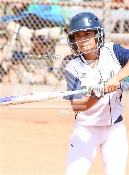 Thumbnail 2 in Casteel vs. Paradise Honors (Chandler Prep Softball Classic) photogallery.