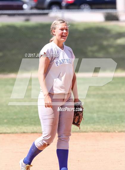 Thumbnail 3 in Casteel vs. Paradise Honors (Chandler Prep Softball Classic) photogallery.