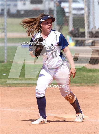 Thumbnail 1 in Casteel vs. Paradise Honors (Chandler Prep Softball Classic) photogallery.