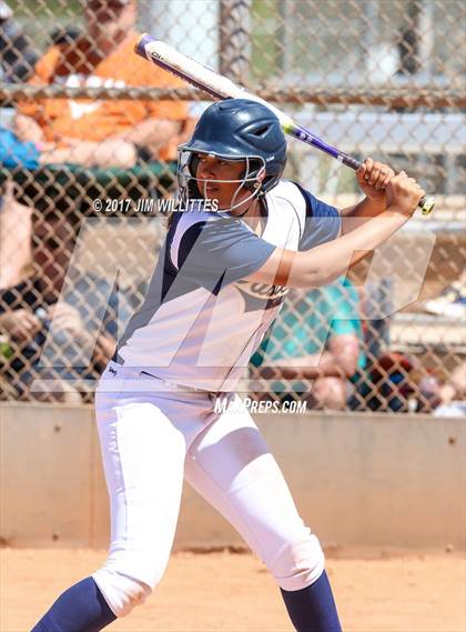 Thumbnail 3 in Casteel vs. Paradise Honors (Chandler Prep Softball Classic) photogallery.