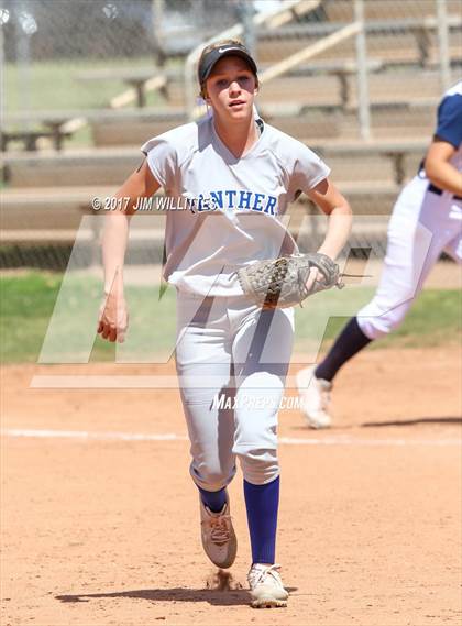 Thumbnail 2 in Casteel vs. Paradise Honors (Chandler Prep Softball Classic) photogallery.