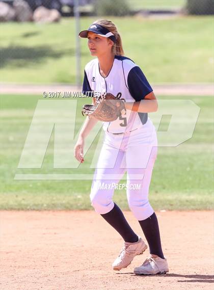 Thumbnail 2 in Casteel vs. Paradise Honors (Chandler Prep Softball Classic) photogallery.