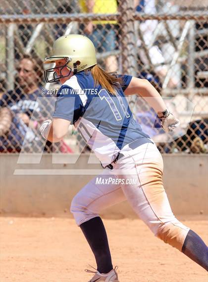 Thumbnail 2 in Casteel vs. Paradise Honors (Chandler Prep Softball Classic) photogallery.