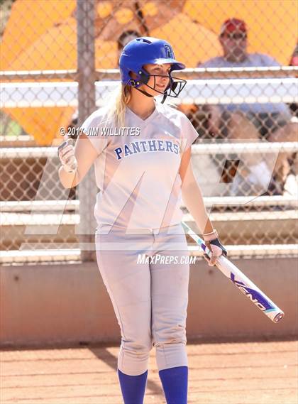 Thumbnail 2 in Casteel vs. Paradise Honors (Chandler Prep Softball Classic) photogallery.