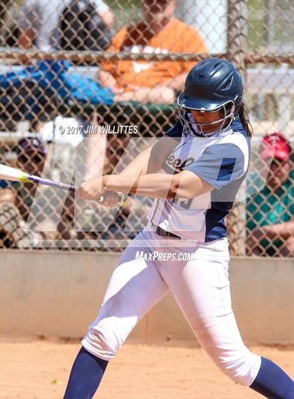 Thumbnail 1 in Casteel vs. Paradise Honors (Chandler Prep Softball Classic) photogallery.
