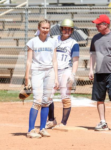 Thumbnail 3 in Casteel vs. Paradise Honors (Chandler Prep Softball Classic) photogallery.