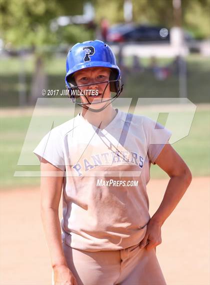 Thumbnail 2 in Casteel vs. Paradise Honors (Chandler Prep Softball Classic) photogallery.