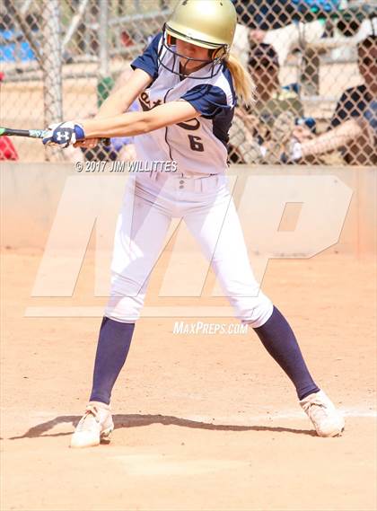 Thumbnail 3 in Casteel vs. Paradise Honors (Chandler Prep Softball Classic) photogallery.