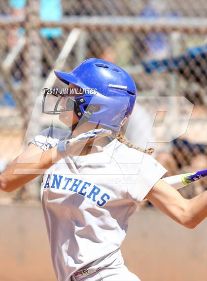 Thumbnail 3 in Casteel vs. Paradise Honors (Chandler Prep Softball Classic) photogallery.