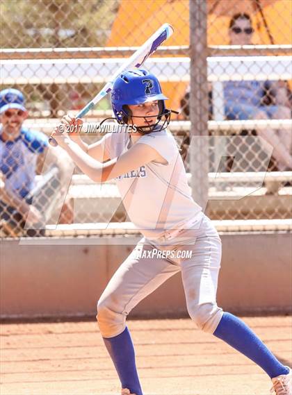 Thumbnail 2 in Casteel vs. Paradise Honors (Chandler Prep Softball Classic) photogallery.