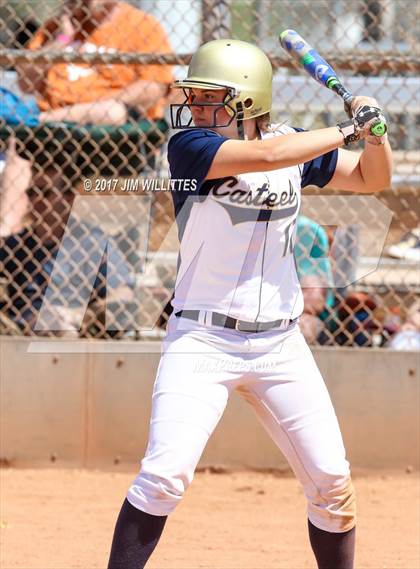 Thumbnail 1 in Casteel vs. Paradise Honors (Chandler Prep Softball Classic) photogallery.