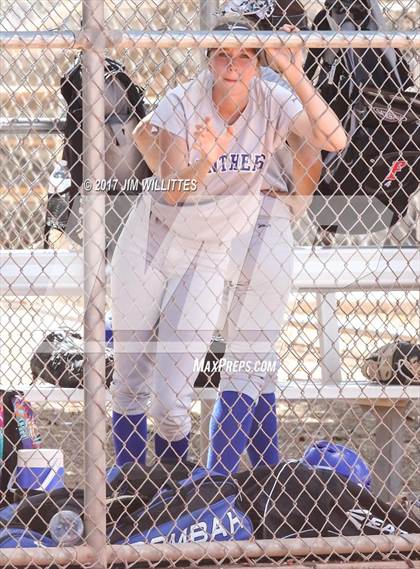 Thumbnail 3 in Casteel vs. Paradise Honors (Chandler Prep Softball Classic) photogallery.