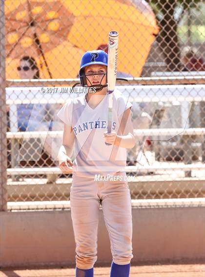 Thumbnail 2 in Casteel vs. Paradise Honors (Chandler Prep Softball Classic) photogallery.