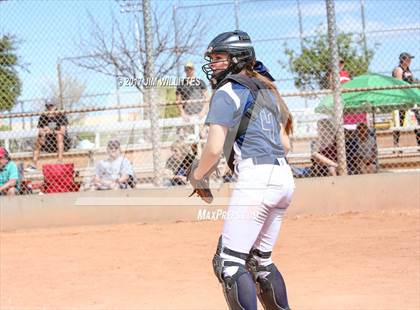 Thumbnail 3 in Casteel vs. Paradise Honors (Chandler Prep Softball Classic) photogallery.