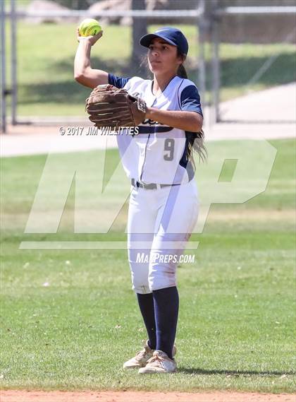 Thumbnail 1 in Casteel vs. Paradise Honors (Chandler Prep Softball Classic) photogallery.