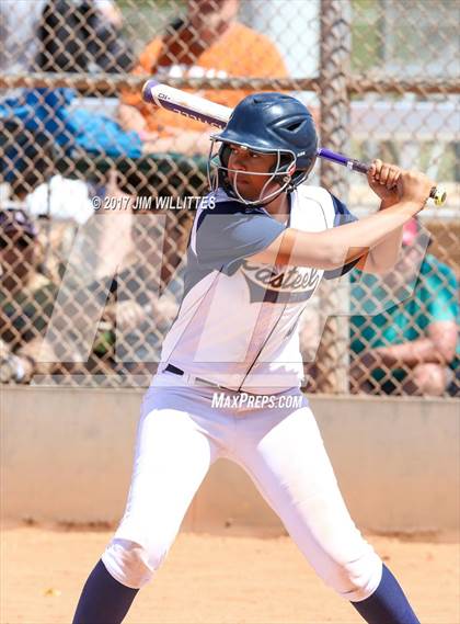 Thumbnail 2 in Casteel vs. Paradise Honors (Chandler Prep Softball Classic) photogallery.