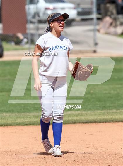 Thumbnail 1 in Casteel vs. Paradise Honors (Chandler Prep Softball Classic) photogallery.
