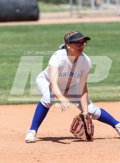 Thumbnail 3 in Casteel vs. Paradise Honors (Chandler Prep Softball Classic) photogallery.