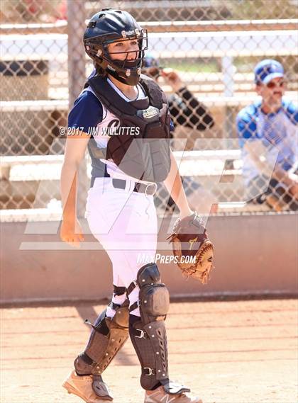 Thumbnail 2 in Casteel vs. Paradise Honors (Chandler Prep Softball Classic) photogallery.