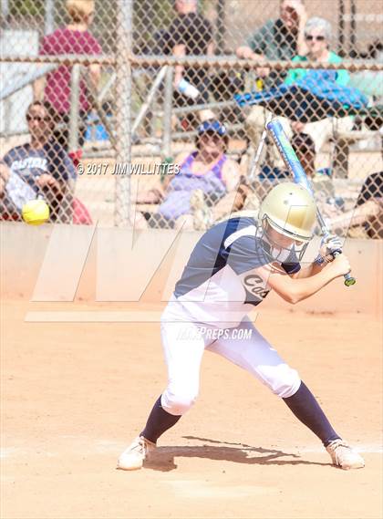 Thumbnail 2 in Casteel vs. Paradise Honors (Chandler Prep Softball Classic) photogallery.