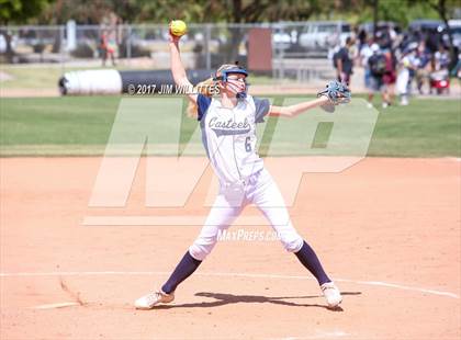Thumbnail 1 in Casteel vs. Paradise Honors (Chandler Prep Softball Classic) photogallery.
