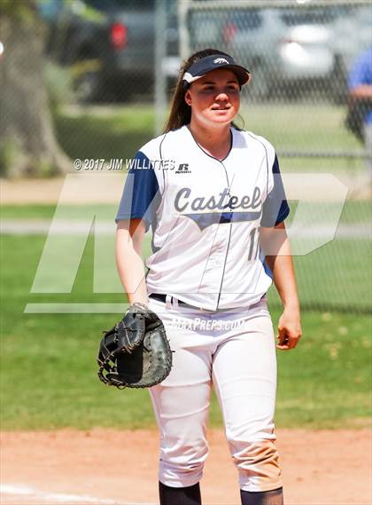 Thumbnail 2 in Casteel vs. Paradise Honors (Chandler Prep Softball Classic) photogallery.