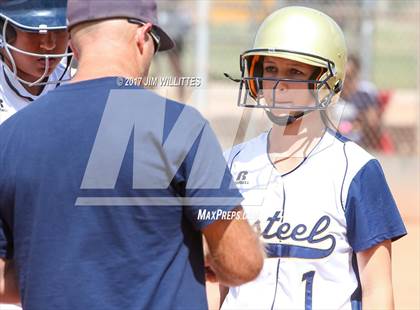 Thumbnail 3 in Casteel vs. Paradise Honors (Chandler Prep Softball Classic) photogallery.