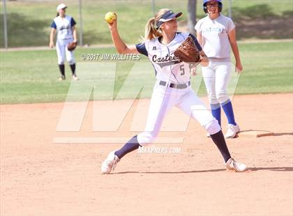 Thumbnail 1 in Casteel vs. Paradise Honors (Chandler Prep Softball Classic) photogallery.
