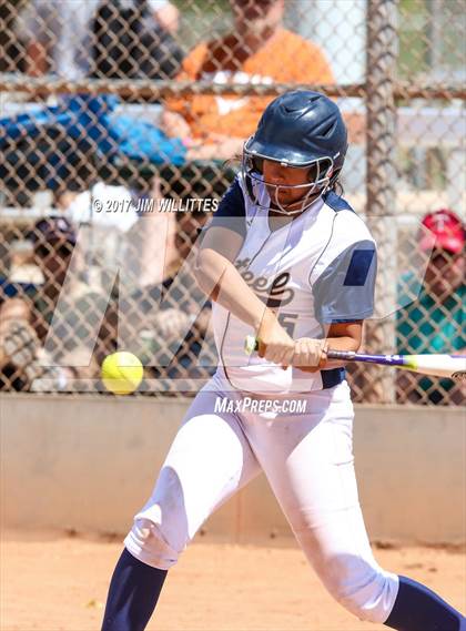 Thumbnail 3 in Casteel vs. Paradise Honors (Chandler Prep Softball Classic) photogallery.