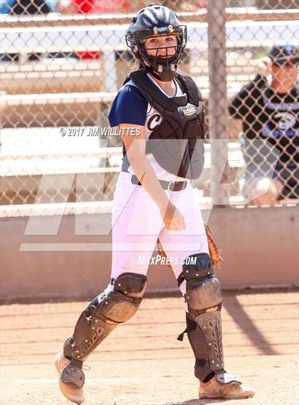 Thumbnail 3 in Casteel vs. Paradise Honors (Chandler Prep Softball Classic) photogallery.