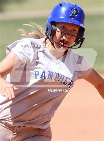 Thumbnail 2 in Casteel vs. Paradise Honors (Chandler Prep Softball Classic) photogallery.