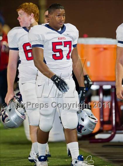Thumbnail 2 in Manvel vs. Dayton (4A Region III Division II  Regional) photogallery.