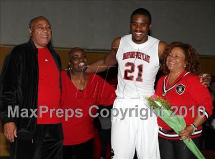 Thumbnail 3 in Harvard-Westlake Senior Night photogallery.